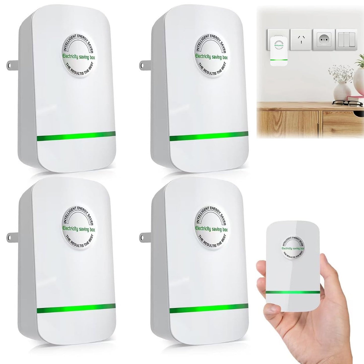 🔥Limited TimePromotion 50% OFF🔥 Energy Saver Plug-In Power Box with US