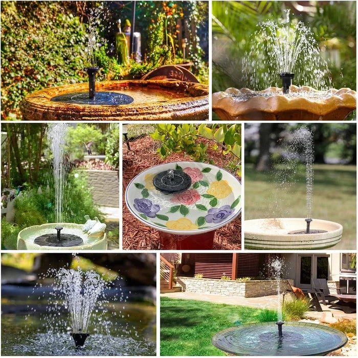 🔥Solar-Powered Bird Fountain Kit