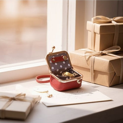✨New Arrival✨PU Leather Mini Jewelry Box