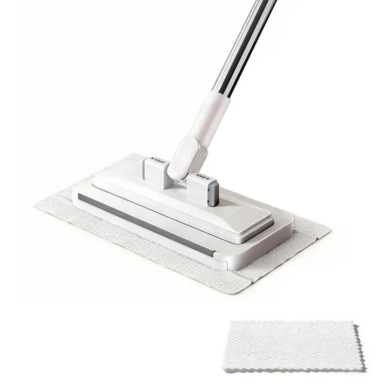 Disposable Mop Hands-Free Floor Mop with Clamp