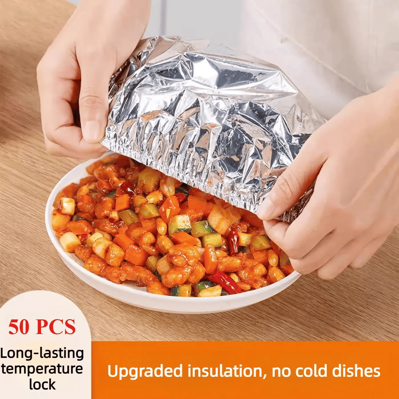 🔥Limited TimePromotion 50% OFF🔥 Aluminum foil heat-retaining covers
