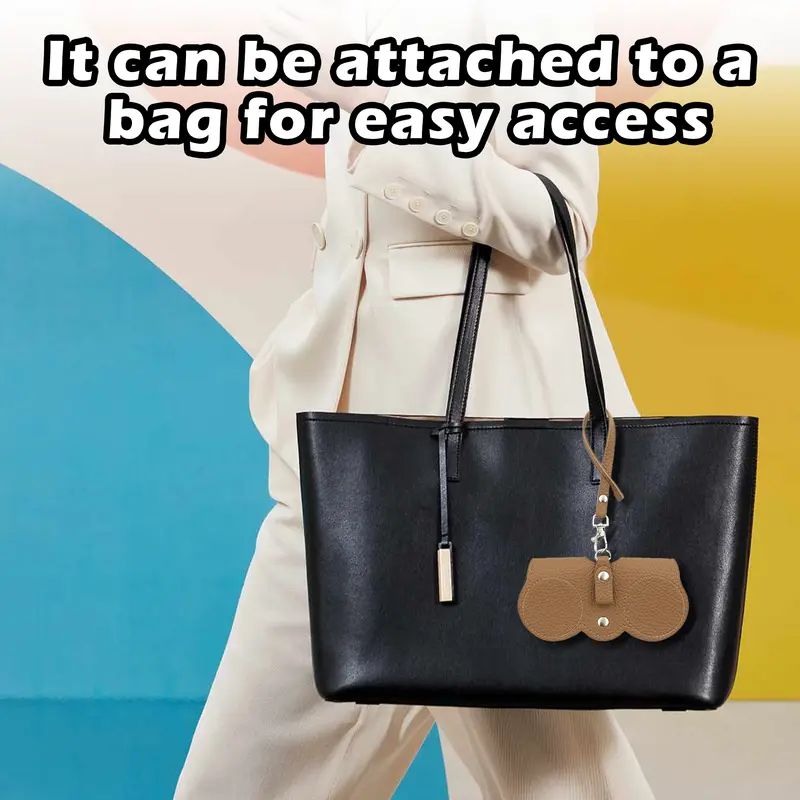 🔥Limited TimePromotion 50% OFF🔥 Soft PU Leather Sunglasses Bag👓️
