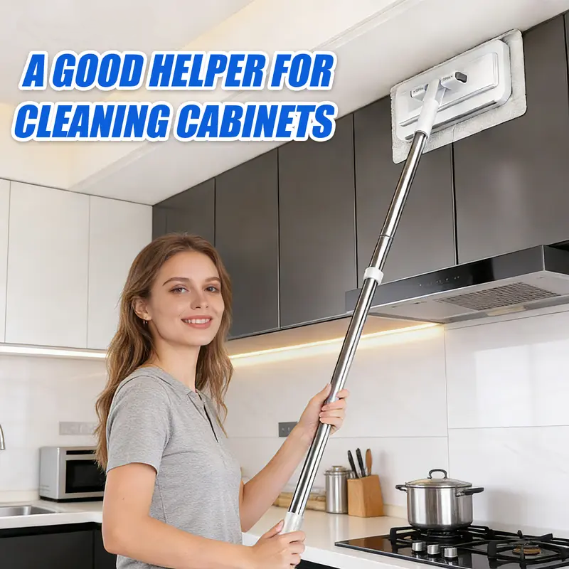 Disposable Mop Hands-Free Floor Mop with Clamp