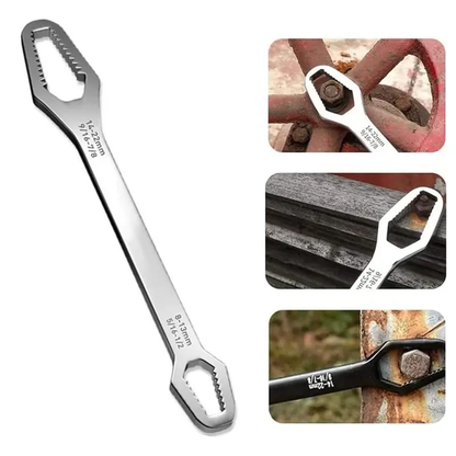 Universal Self-Tightening Wrench – 8-22mm Adjustable Torx Spanner for Automotive Use