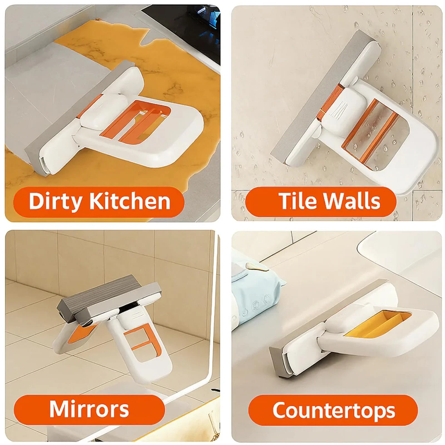 🔥2026 New Upgrade Mini Portable Self-Squeezing Mop