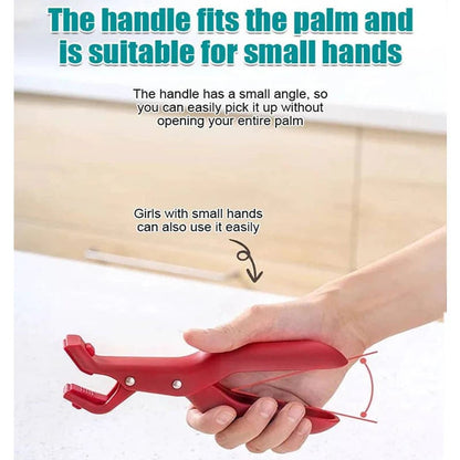 💥Last Sale 50% OFF🍜Multi-Purpose Anti-Scald Bowl Holder Clip for Kitchen | Multi-Grip & Heat-Resistant Kitchen Tool✅