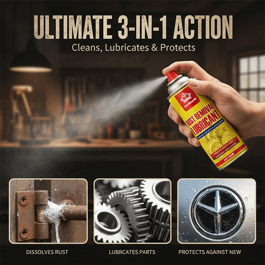 🔥Limited TimePromotion 50% OFF - Anti-Rust Lubricant Spray & Rust Remover
