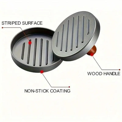 Non-Stick Burger Press – Hamburger Patty Maker Mold for Perfectly Shaped Patties