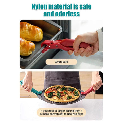 💥Last Sale 50% OFF🍜Multi-Purpose Anti-Scald Bowl Holder Clip for Kitchen | Multi-Grip & Heat-Resistant Kitchen Tool✅