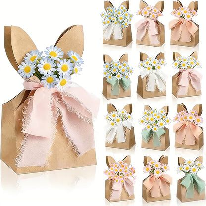🔥Limited Time Promotion 50% OFF 🐰Boho Bow Goodie Bags for Egg Hunts