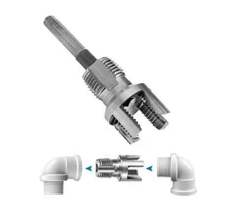 🔥Limited TimePromotion 50% OFF🔥 Pipe Tapping and Threading Tool | Dual-Specification Compatible