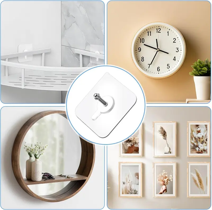 🔥Limited TimePromotion 50% OFF🔥 BUY 10 GET 10 FREE 20PCS Adhesive Frame Hooks Wall Mount-YH