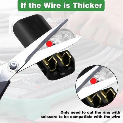 🔥LAST DAY 50% OFF - 🛠️💥Double-Wire Plug-in Connector Led Light Strip Connectors 2 Pin