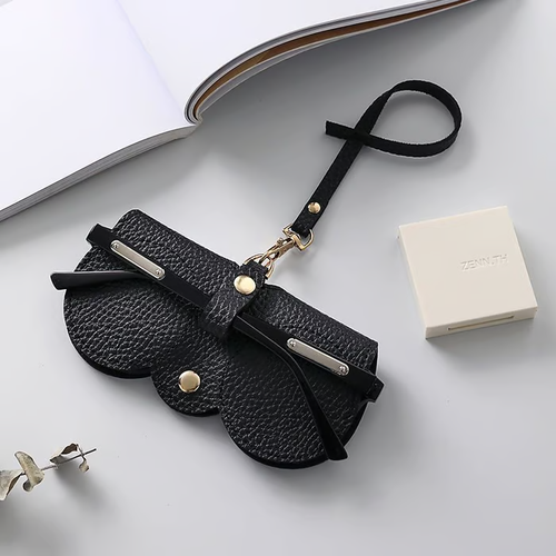 🔥Limited TimePromotion 50% OFF🔥 Soft PU Leather Sunglasses Bag👓️