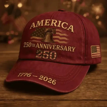 💥Hot Sale💥 US 250th Anniversary Embroidered Baseball Cap