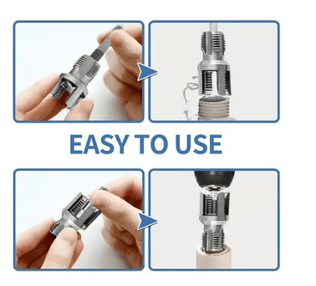 🔥Limited TimePromotion 50% OFF🔥 Pipe Tapping and Threading Tool | Dual-Specification Compatible